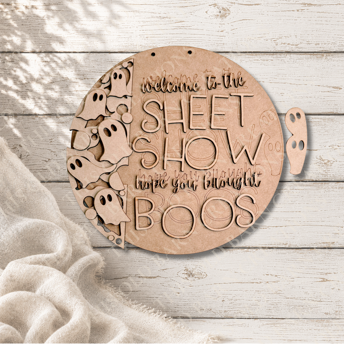 Welcome to the Sheet Show Door Hanger DIY Blank Kit