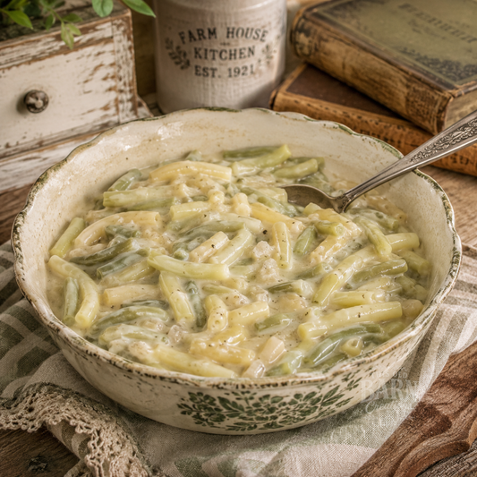 Creamed Wax Beans