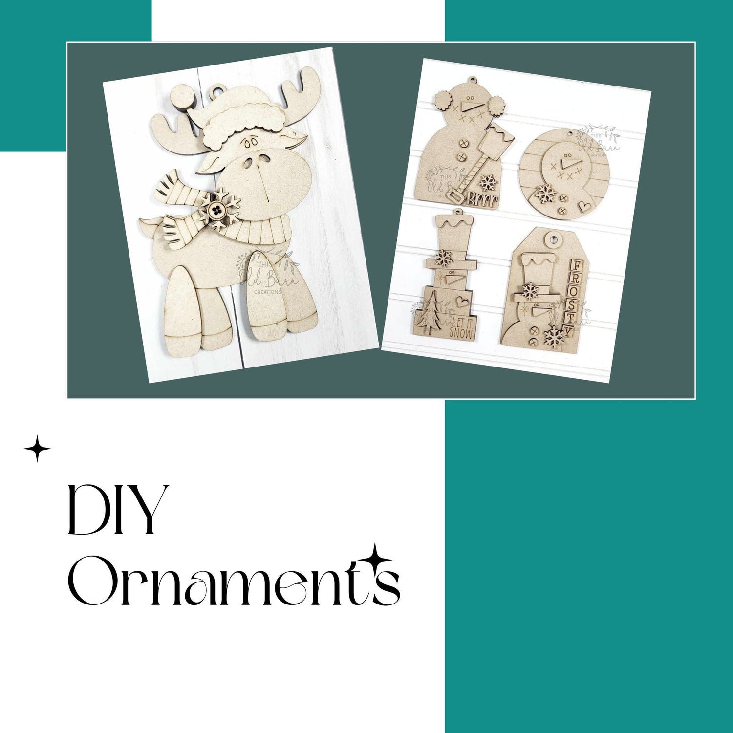 Blank Ornaments