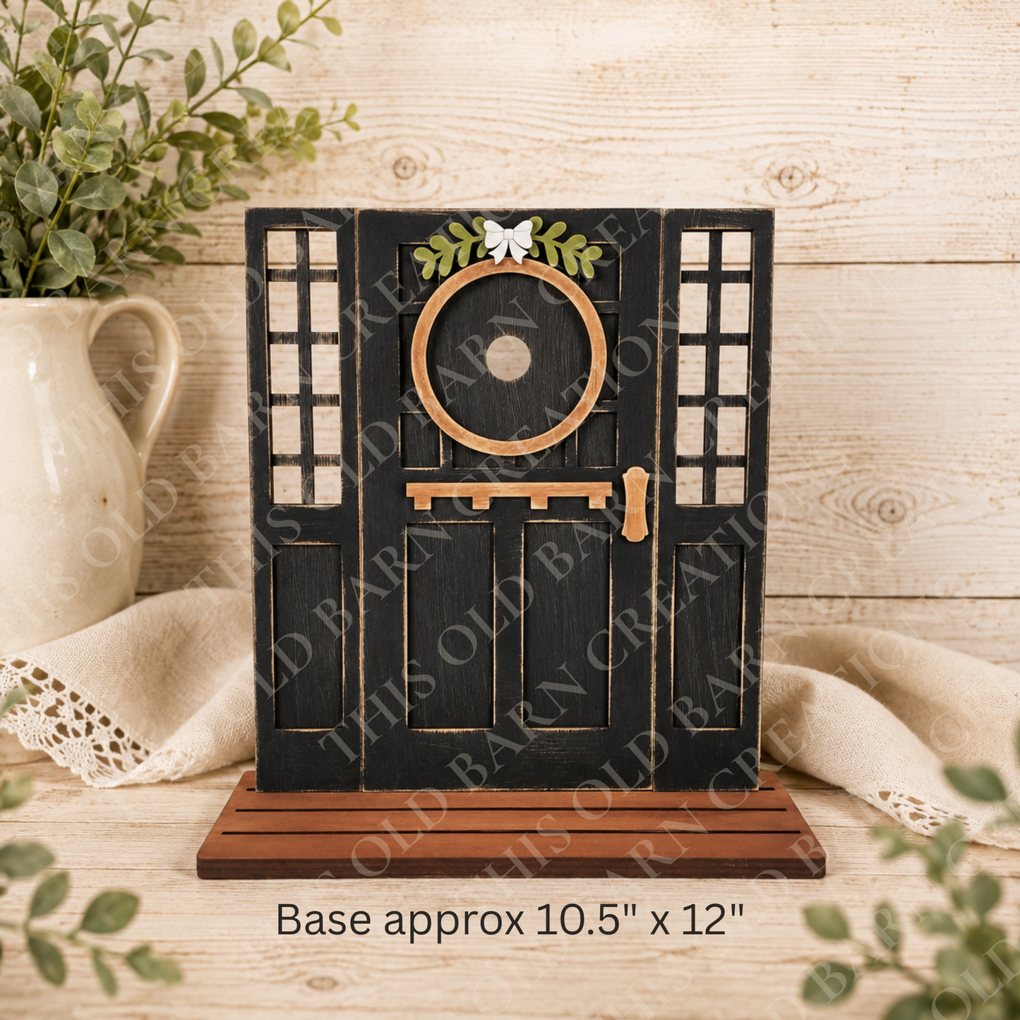 Reversible Interchangeable Front Door Display