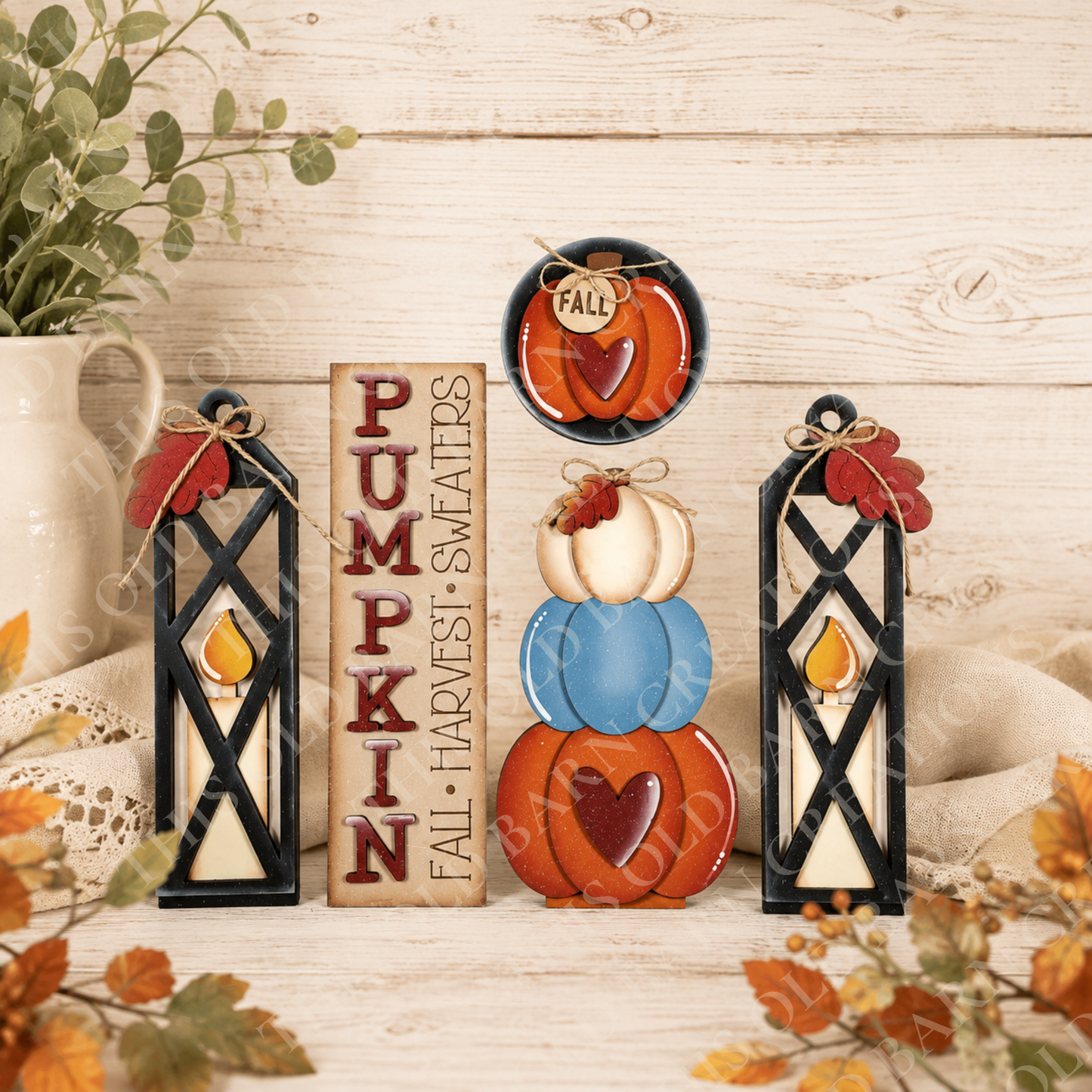 Reversible Interchangeable Front Door Display