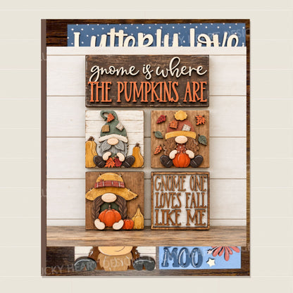 Gnome & Highlands - Large Leaning Frame & Interchangeable Sign Sets