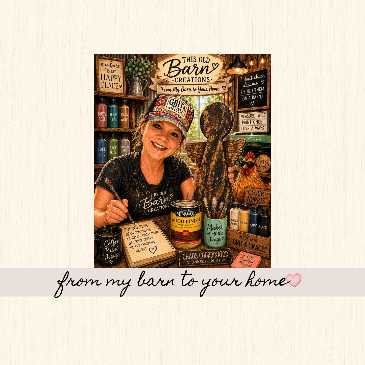 Welcome to the Sheet Show Door Hanger – Funny Farmhouse Sign