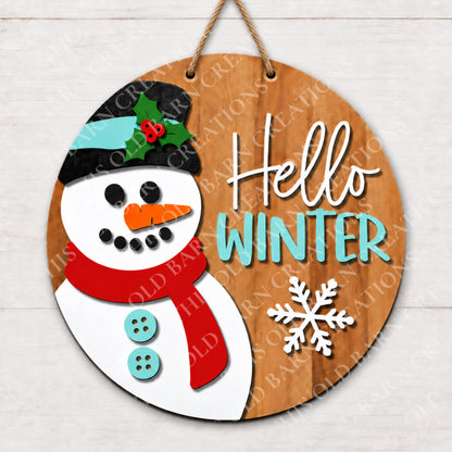 Winter/Christmas 18" Hangers