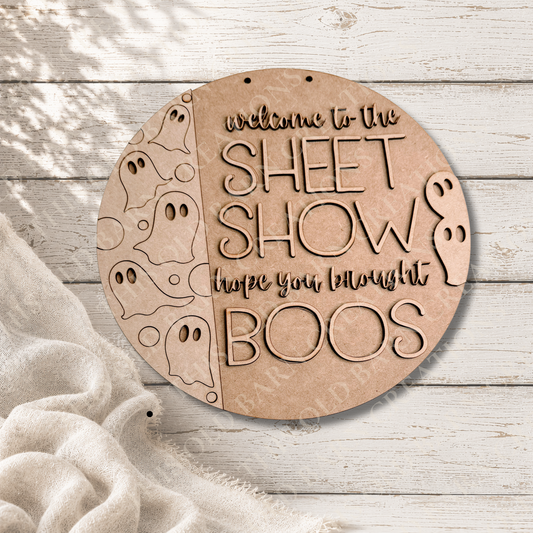 Welcome to the Sheet Show Door Hanger DIY Blank Kit