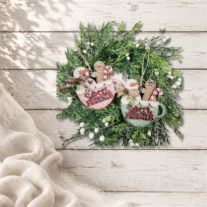 Sweet Friends Tea Cup Ornament