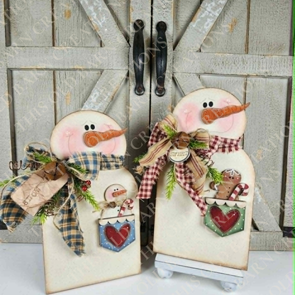 Snowman Pocket Stander