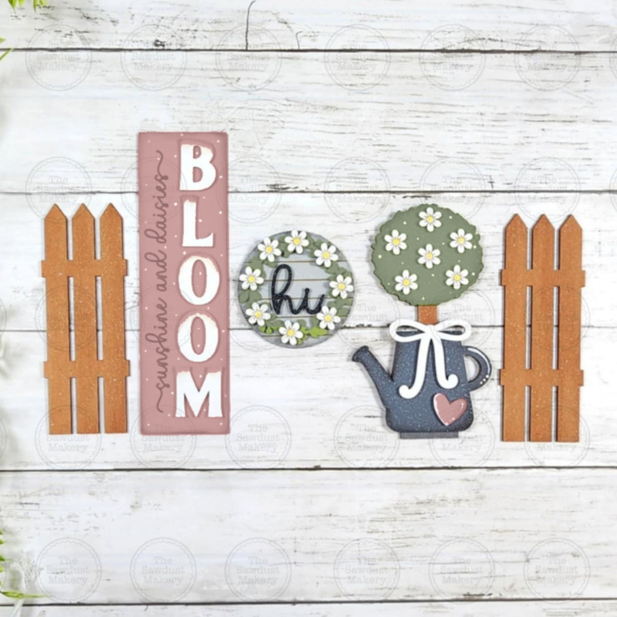 Reversible Interchangeable Front Door Display