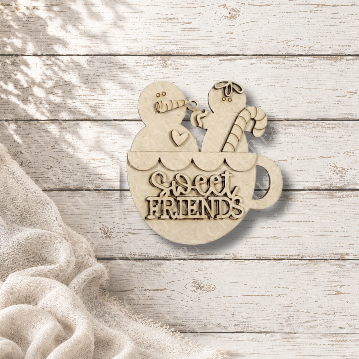 Sweet Friends Tea Cup Ornament