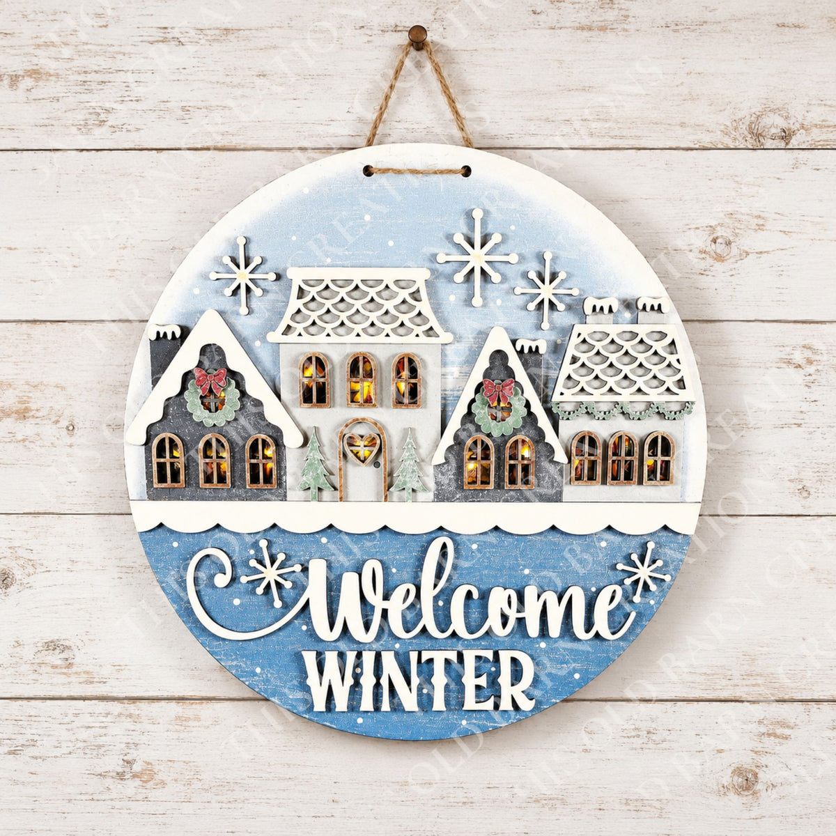 Winter/Christmas 18" Hangers